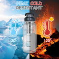 34oz tea bottle with infuser - Large Capacity Glass Water Bottle, With Time Mark, Stainless Steel Tea Strainer,Sleeve, BPA Free,For hot or cold