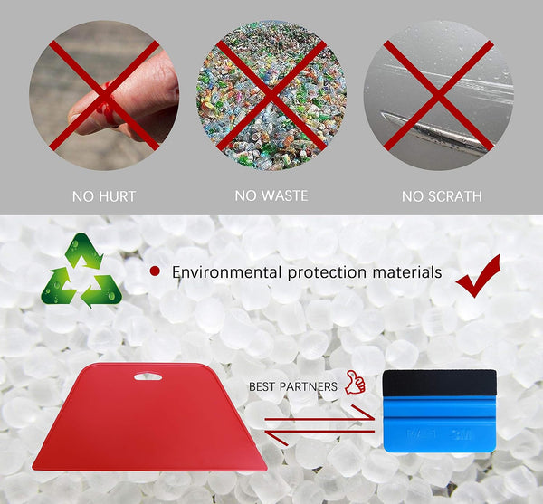 Wallpaper Smoothing Tool Kit for Contact Paper Peel and Stick Wallpaper Car Wrap Vinyl Window Tint Glass Film