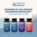 Host Defense Mycobenefits Sleep* Capsules - Rest Support for Healthy Sleep Quality - Calming Supplement with Magnesium, Lion'S Mane & GABA - Aids