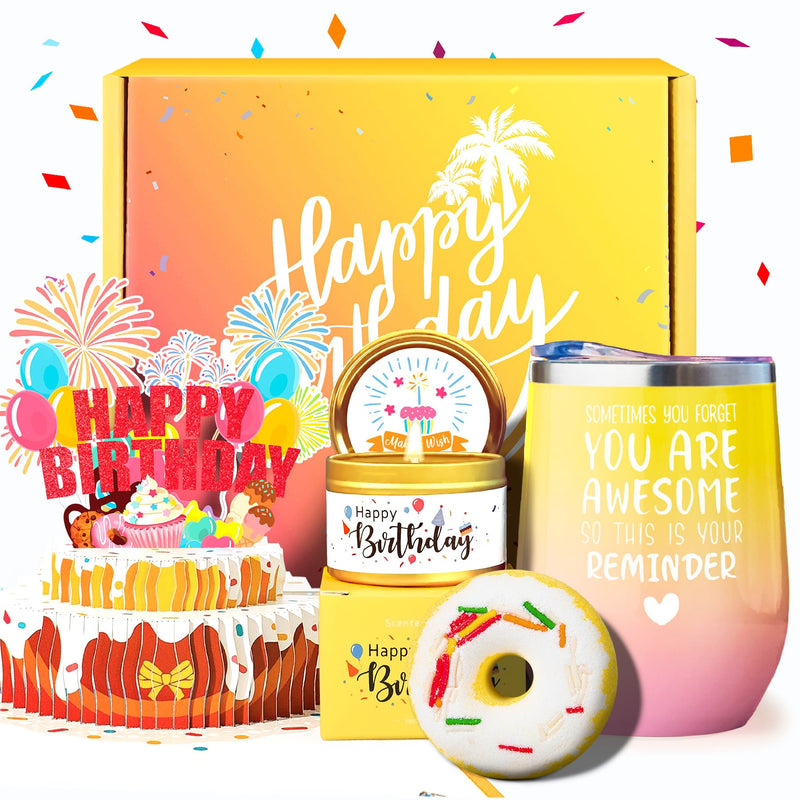 Birthday Gifts for Women, Happy Birthday Gifts for Women, Best Friend Birthdays Gifts, Birthday Gift Ideas Womens Birthday Gift Set Female Sister