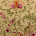 Waverly Imperial Dress Jacobean Floral Rod Pocket Back Tab Curtains for Windows in Bedroom, Kitchen, or Living Room, Single Panel, 42" X 84",
