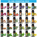 Aroma Diffiser with Essential Oils Set, 550 ML Essential Oil Diffuser with Remote, Ultrasonic Technology Aromatherapy Diffusers Auto Shut-Off for