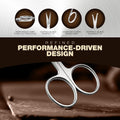 Utopia Care Eyebrow Scissors, Professional Stainless Steel Small Shears for Men and Women, Nose Hair Scissors for Grooming Mustache, Beard,