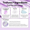 LAPCOS Collagen Sheet Mask, Firming Daily Face Mask with Collagen Peptides for Anti-Aging, Helps to Minimize Wrinkles, Restores Skin Elasticity &