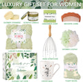 Solemon Green Gift Baskets for Women - Care Package for Women, Mom, Her, Wife, Sisters, Friend, Coworker, Grandma, St Patricks Day gifts