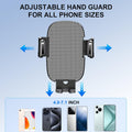 Phone Holder Car Mount for Iphone [Powerful Suction] Phone Mount for Car Dashboard Windshield Air Vent Universal Accessories [Thick Cases