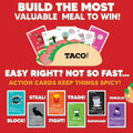 Taco Vs Burrito - the Wildly Popular Surprisingly Strategic Card Game Created by a 7 Year Old - 5 Ways to Play - a Family-Friendly Party Game for