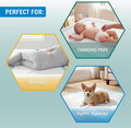MED PRIDE Disposable Underpads 23'' X 36'' Incontinence Pads, Chux, Bed Covers, Puppy Training | Thick, Super Absorbent Protection for Kids,