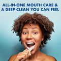 ARM & Hammer Toothpaste Plus TheraBreath Breath Fresheners, ICY Mint Flavor, Teeth Whitening Toothpaste, Anticavity Fluoride for Bad Breath, 5.5