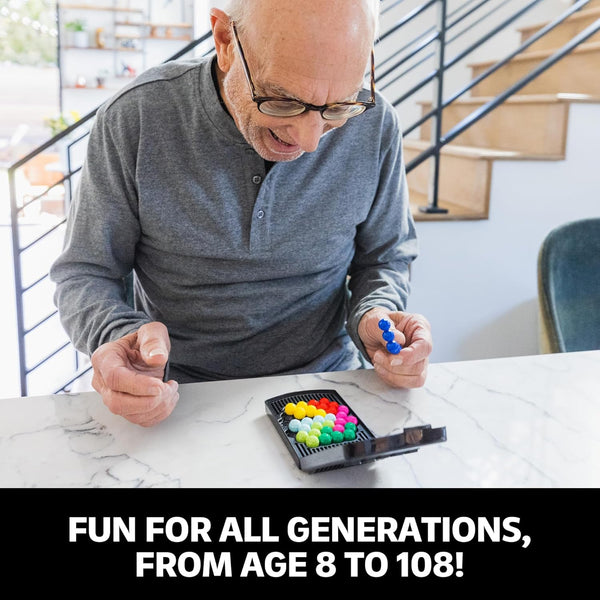 Educational Insights Kanoodle Genius 3-D Puzzle Brain Teaser Game for Adults, Teens & Kids, over 200 Challenges, Easter Basket Stuffers for Kids,