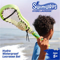 Swimways Hydro Lacrosse, Blue, Outdoor Games for Adults & Kids, Swimming Pool Accessories and Pool Party Games, Blue