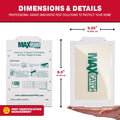 Catchmaster Max-Catch Mouse & Insect Glue Trap 36Pk, Mouse Traps Indoor for Home, Sticky Pest Control Adhesive Tray for Catching Bugs, Non Toxic