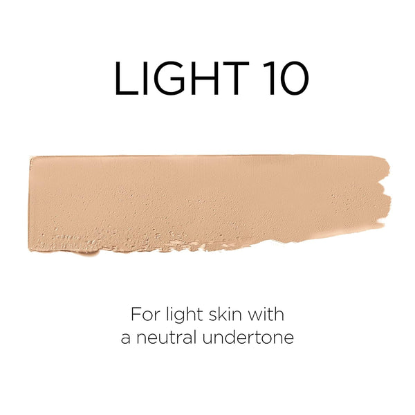 L'Oreal Paris Age Perfect 4-In-1 Tinted Face Balm Foundation with Firming Serum, Light 10, 0.61 Ounce