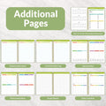 SUNEE Teacher Planner 2025-2026 Academic Year with 7 Periods, Jul 2025 - Jun 2026 Lesson Planner Book 8.5"X11" School Agenda with Subjects,