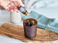 Volcanic Stone Diffuser with Lavender Essential Oil â Lava Rock Diffuser for Essential Oils | Cordless Passive Diffuser for Desk, Bedroom, or