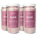 Village Naturals Therapy Glow Concentrated Mineral Bath Soak, Moroccan Melody Scent, 20 Oz, Pack of 4