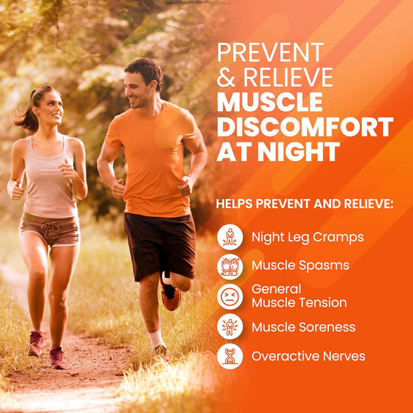 Saltwrap Mag R&R - Nighttime Muscle Cramps Support, Natural Sleep Support for Adults with Magnesium Glycinate for Muscle Spasm and Leg Cramps
