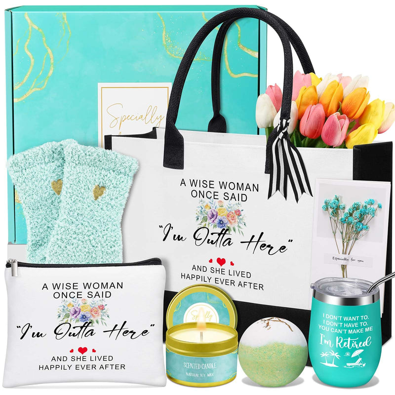 Retirement Gift for Woman,Best Cool Retirement Gifts for Coworker Teacher Nurses Boss Friends Mom Grandma Retirees, Funny Retired Gifts