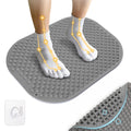 Silicone Foot Massager Mat, Large Reflexology Mat for Feet Relaxation, Portable Foot Acupressure Mat with Dual-Side Usage, Foldable Standing Desk
