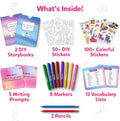 Skillmatics Storybook Art Kit - Create Fairytale Stories, DIY Craft & Writing Kit with 300+ Stickers, Scrapbooking & Journal Activity, Gifts for