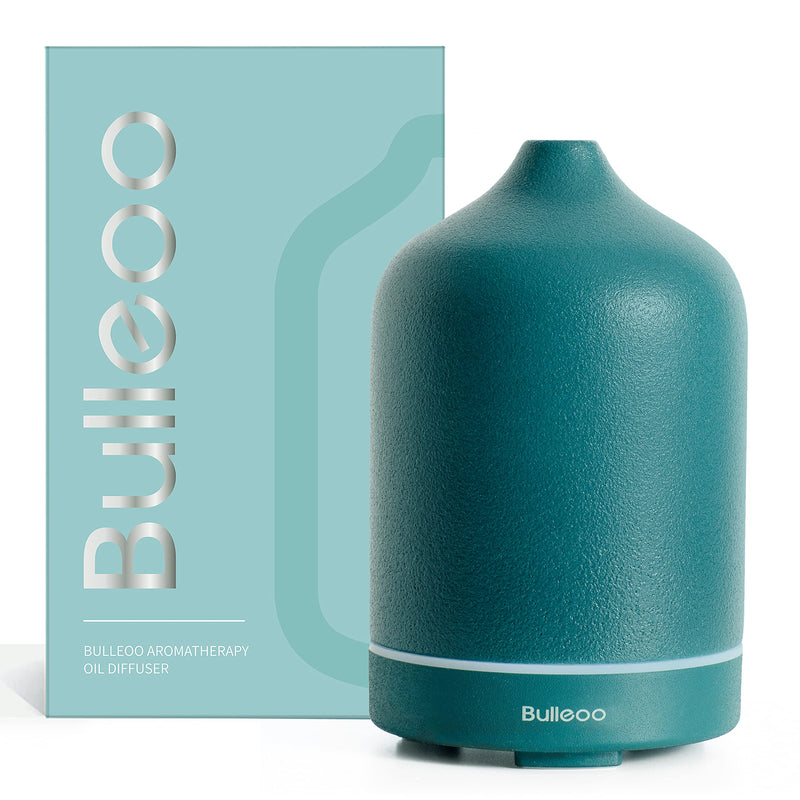 Essential Oil Diffuser,Nature Ceramic Diffuser,Stone Ultrasonic Essential Oil Diffuser for Aromatherapy (Blue)