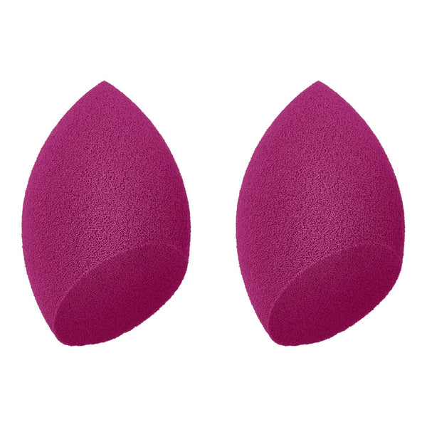 E.L.F. Total Face Sponge Duo, Plush, Multi-Sided & Latex-Free Makeup Sponges for Easy Blending of Concealer, Highlighter & More, Vegan & Cruelty-Free