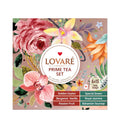 Lovare Black and Green Tea Bags Variety Pack - Made in Ukraine Tea Sampler - Individually Wrapped 90 Assorted Tea Bags - Gift Box for Tea Lovers