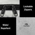 MATEIN Travel Backpack for Women, Extra Large 40L Carry on Backpack with USB Port & Shoe Compartment, Airplane Approved Travel Bag Fit 17" Laptop,