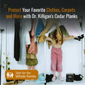 Dr. Killigan'S Cedarwood Planks - Cedar Blocks for Clothes Storage, Great Alternative to Moth Balls for Closet, Drawer Deodorizer, Sustainably