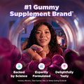 OLLY Sleep Gummy, 3 Mg Melatonin, L-Theanine, Chamomile, Lemon Balm, Sleep Aid, Blackberry, 50 Count