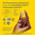 Ritual Multivitamin for Women 18+ with Vitamin D3 for Immune Support*, Vegan Omega 3 DHA, B12, Iron, Gluten Free, Non GMO, USP Verified, 30 Day