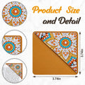 4 Pcs Diamond Painting Bookmarks, DIY Diamond Art Kits for Adults, Book Corner - Protecting Bookmark Craft Supplies Kits for Book Lovers(Mandala)