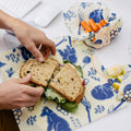 Bee'S Wrap Beeswax Wraps for Food - Bees + Bears 3 Pack (2M 1 Sandwich) Made in USA Reusable & Organic Food Wraps, Sandwich Wrap - Eco-Friendly