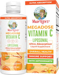 Maryruth Organics Liposomal Vitamin C | Immune Support Supplement | Megadose Vitamin C Supplement 500Mg | Skin Care | Liquid Vitamin C | Vitamin E