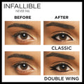 L'Oreal Paris Makeup Infallible Never Fail Original Mechanical Pencil Eyeliner with Built in Sharpener, Black, 1 Count