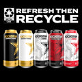 Rockstar Pure Zero Energy Drink, Orange, 0 Sugar, with Caffeine and Taurine, 16Oz Cans (12 Pack) (Packaging May Vary)