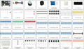 Basic Starter Kit for Arduino Project,Breadboard, Power Supply, Jumper Wires, Resistors, LED, Electronic Fun Kit Compatible with Arduino R3
