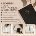 FINDING BALANCE 100-Day Mental Health Journal â Daily Journal with Prompts for Mindfulness, Self-Care & Healing â Anxiety & Depression Relief