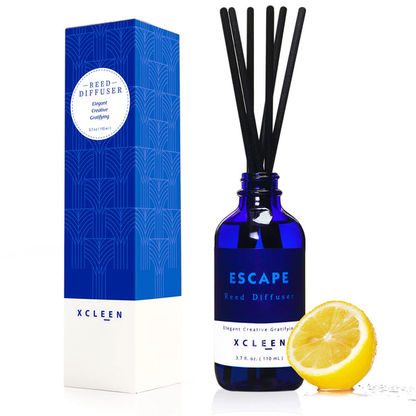 Reed Diffusers Set, 3.7 Oz Scent Diffuser, 6 Reed Diffuser Sticks, Home Fragrance Hyacinth, Peony & Citrus, Aromatherapy Oil Diffuser Reeds, More