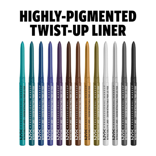 NYX PROFESSIONAL MAKEUP Mechanical Eyeliner Pencil, Purple