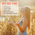 Positive Messages in a Bottle (60+ Positive Affirmations),Self Care Gifts for Women Men Stress Relief Get Well Soon,Self Care Kit Pre-Written