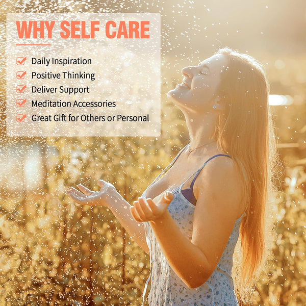 Positive Messages in a Bottle (60+ Positive Affirmations),Self Care Gifts for Women Men Stress Relief Get Well Soon,Self Care Kit Pre-Written
