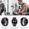 Smart Watch, 1.43''AMOLED 45Mm Military Smartwatch Men Women Answer/Make Call, Digital Fitness Watch, 110+ Sports, Blood Pressure, Heart Rate,