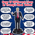 Talking Donald Trump Figure Speaks Multiple Lines in Donalds Real Voice - Trump Fathers Day, Presidential Desktop Collection, Unique Patriotic Dad
