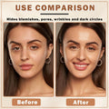 Air Brush Makeup Foundation,Flawless Airbrush Foundation for Older Women,Teenagers,Middle-Aged and Mature Skin,Buildable Coverage with Anti-Aging