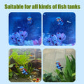 2-Pack Tank Decorations, Cute Little Diver, Aquarium Decoration Accessories Ornaments with Float Ball, Playmate for Tank Suitable for All Kinds of