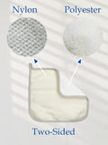 3 Pack Exfoliating Wash Cloth Face and Body Wash Bath Scrub Soft Weave Bath Towel Massage Cloth for Women and Man Two Sides