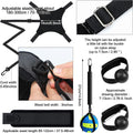 Wettarn 8 Set Volleyball Training Equipment Aid Solo Volleyball Trainer Kit, Include Elastic Resistance Belt Set Spike Trainer Hand Straps Arm