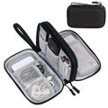 FYY Travel Cable Organizer Pouch Electronic Accessories Carry Case Portable Waterproof Double Layers All-In-One Storage Bag for Cord, Charger,