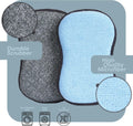 Multi-Purpose Sponges Kitchen by Scrub-It - Non-Scratch Microfiber Sponges for Cleaning, along with Heavy Duty Scrubbing Power - Reusable Dish